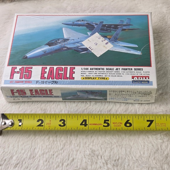 Ari F15‎ Eagle 1:144 Scale Authentic Jet Fighter Plastic Model Kit New - Picture 2 of 9